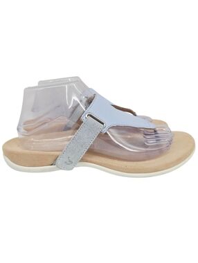 Vionic Wanda Orthotic Sandals Leather Blue 9 Wide